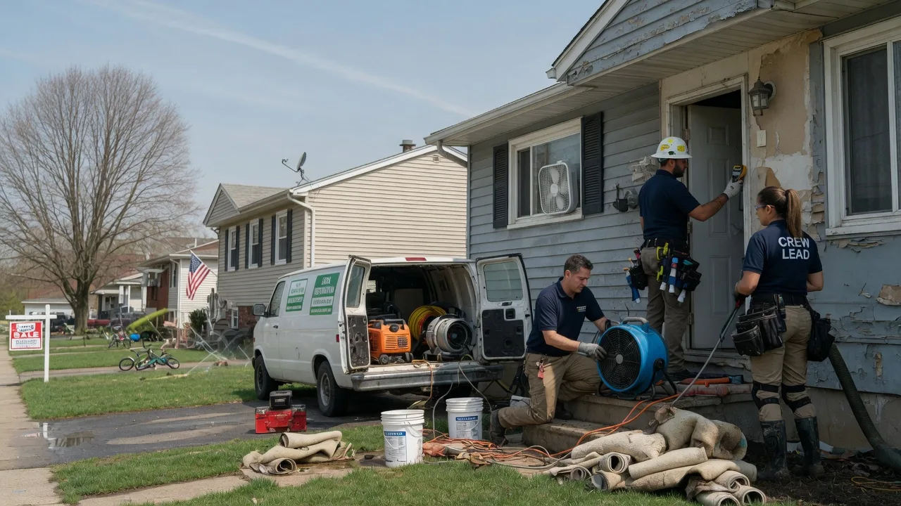 Flood Cleanup in Glen Burnie, MD near me